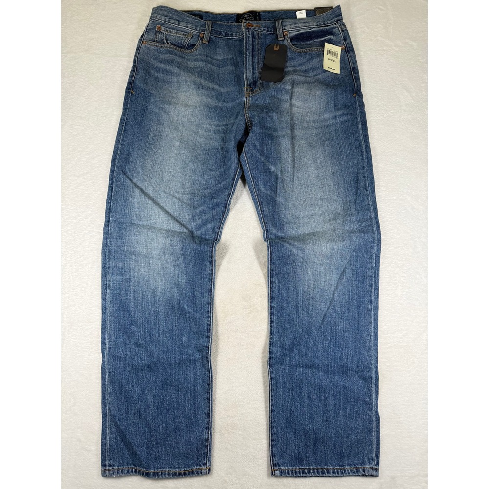 Lucky Brand 329 Classic Straight Mens Blue Denim Jeans 38x32 7M11989 NEW